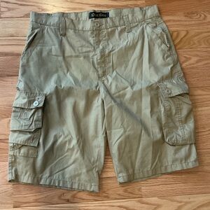 Blue Gear Men's Tan Cargo Shorts sz 40 NWOT 100% Cotton